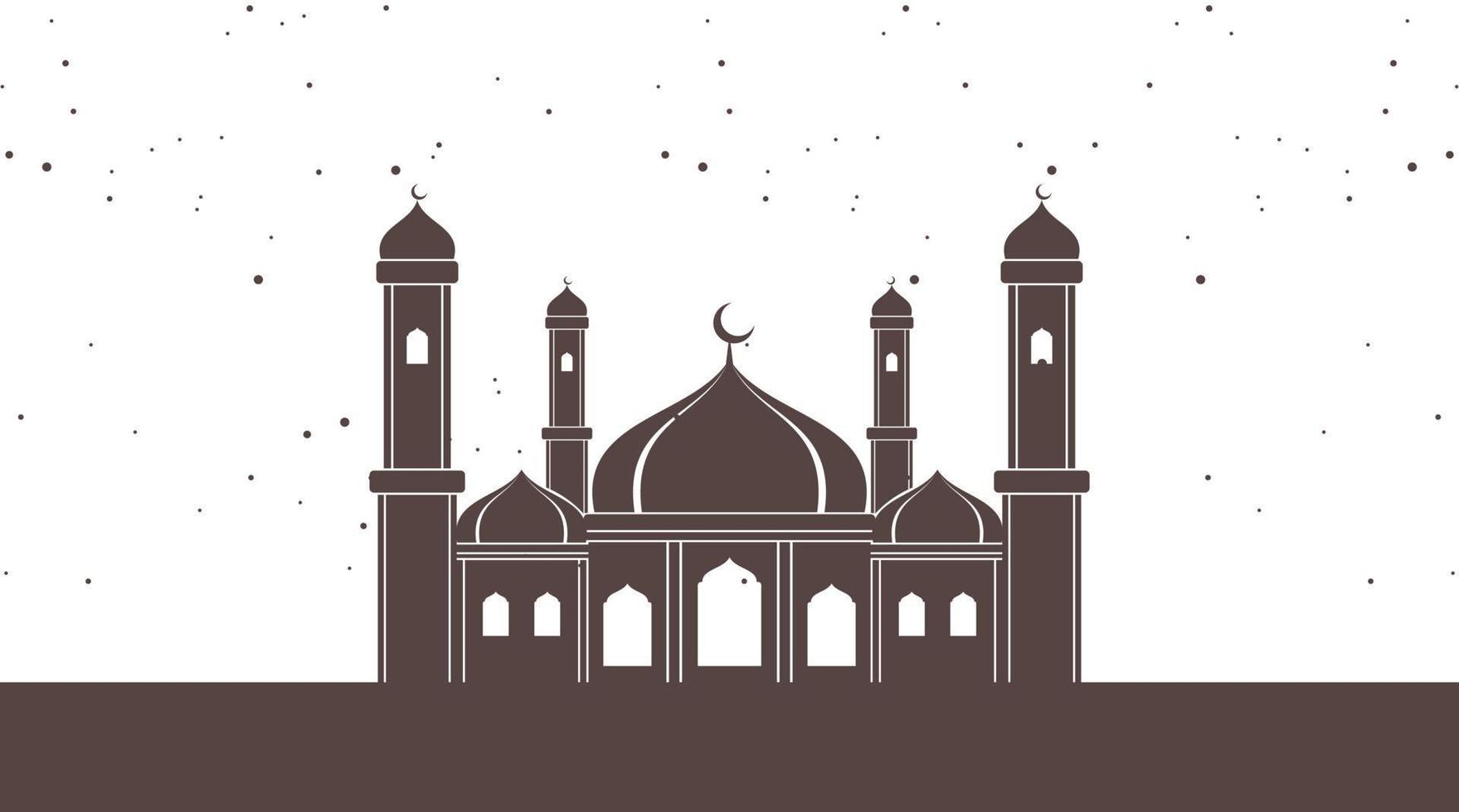 Islamic Background. Eid Mubarak Background. Ramadan Kareem Background. vector