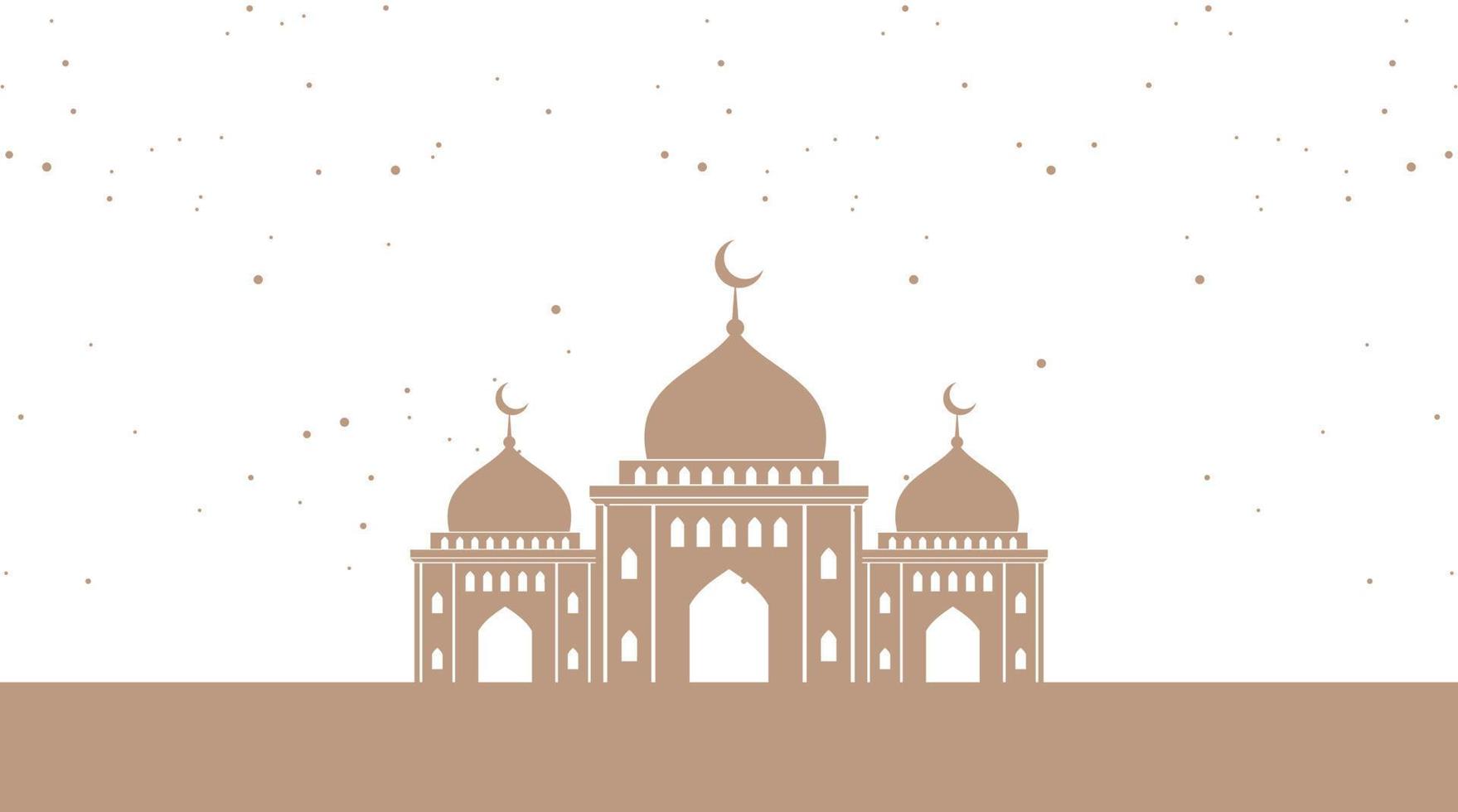 Islamic Background. Eid Mubarak Background. Ramadan Kareem Background. vector