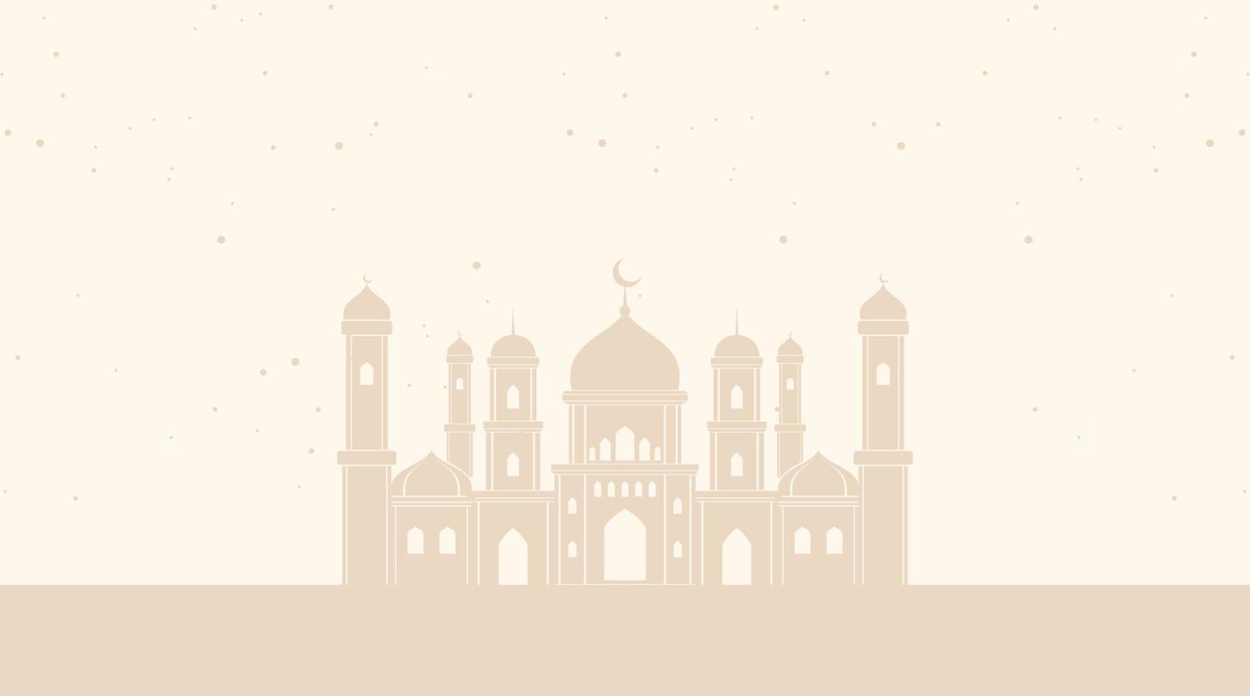 Islamic Background. Eid Mubarak Background. Ramadan Kareem Background. vector