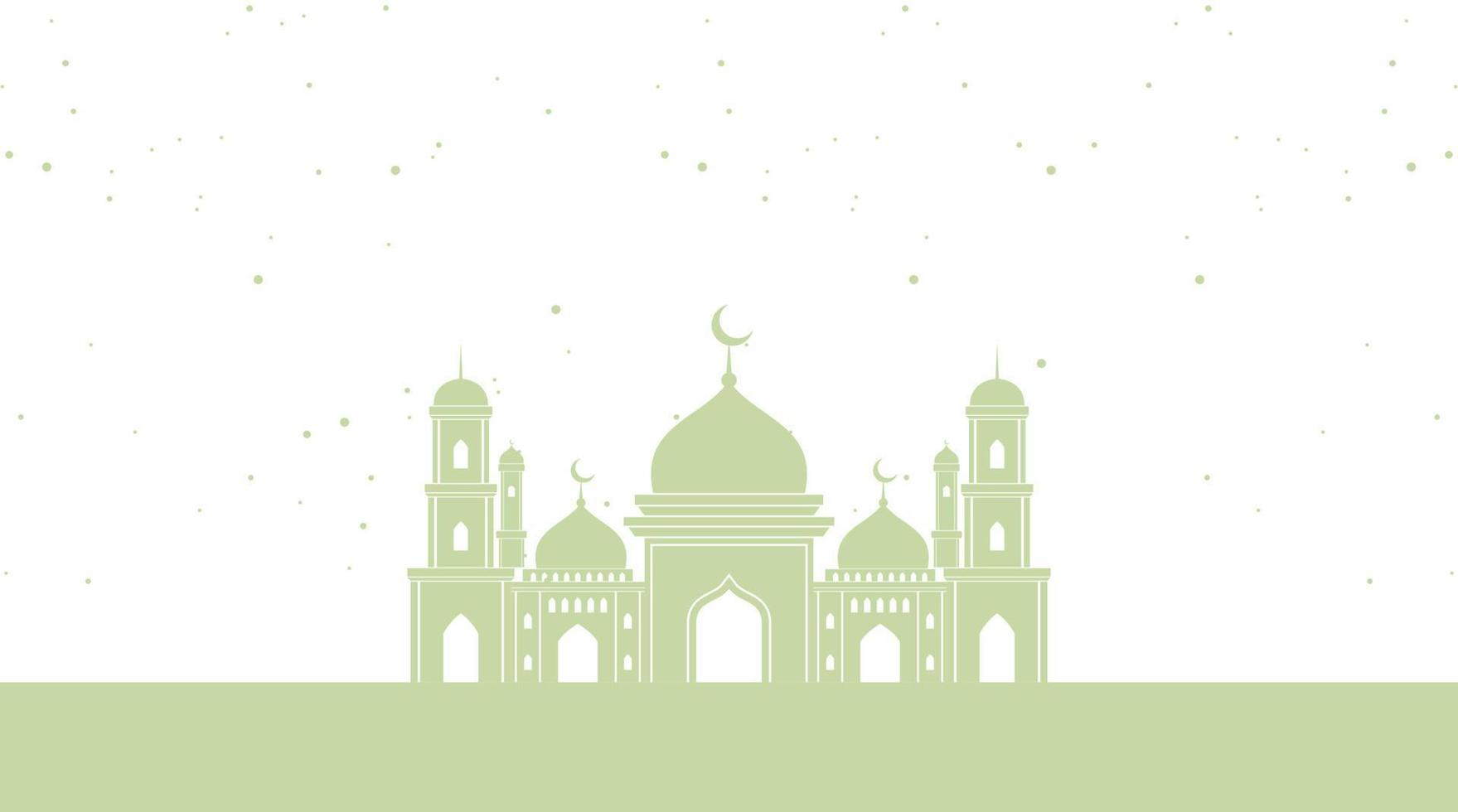 fondo islámico. fondo de eid mubarak. fondo de ramadán kareem. vector