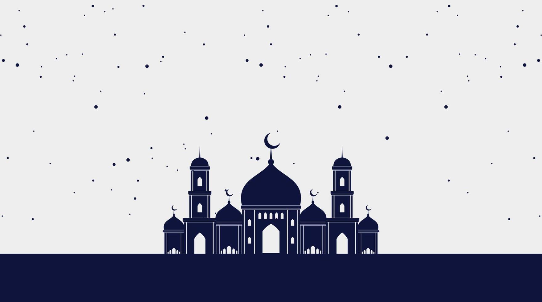 fondo islámico. fondo de eid mubarak. fondo de ramadán kareem. vector