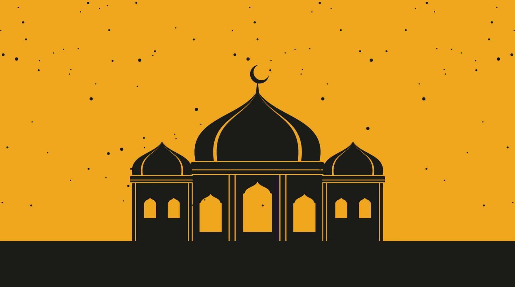 Islamic Background. Eid Mubarak Background. Ramadan Kareem Background. vector