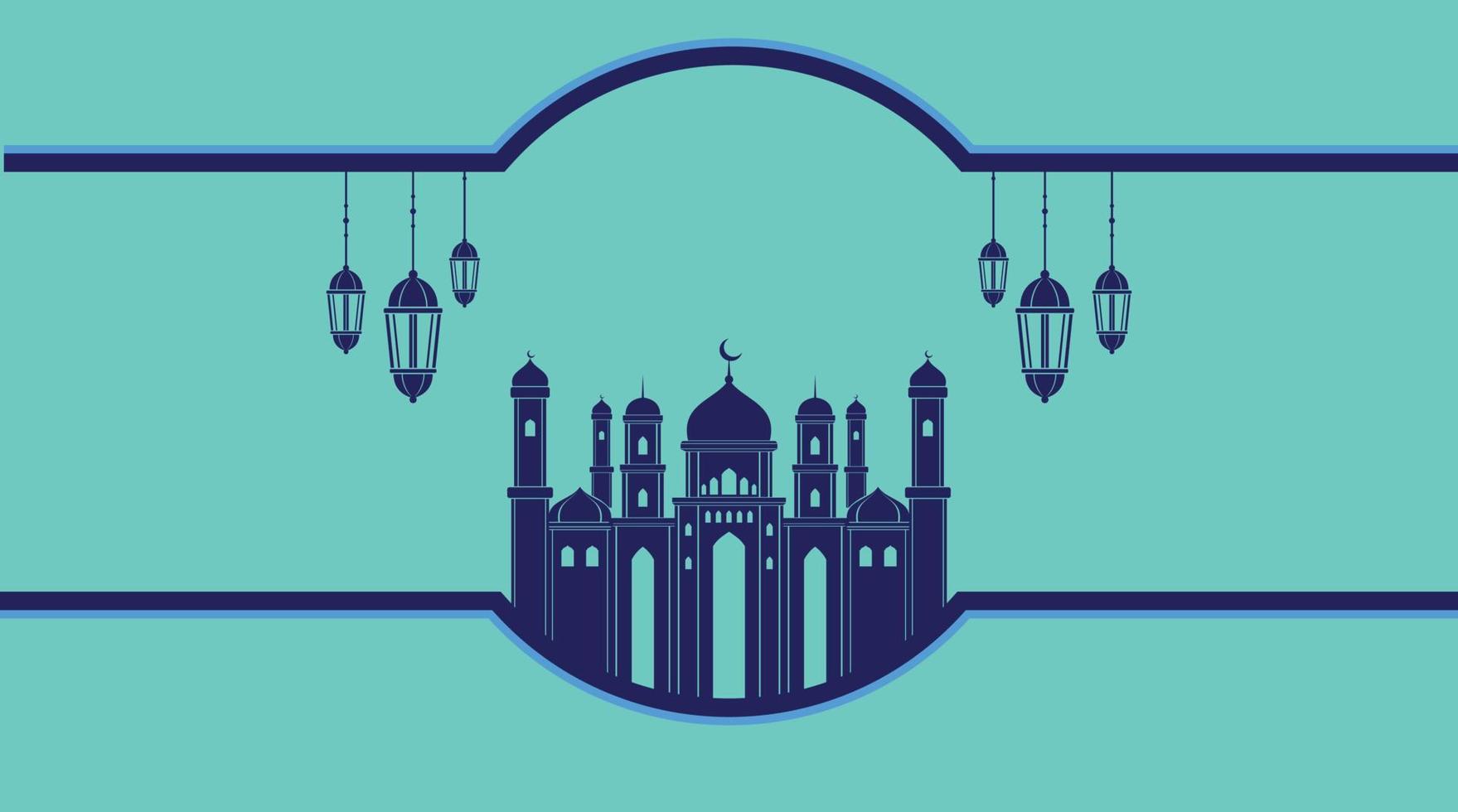 Islamic Background. Eid Mubarak Background. Ramadan Kareem Background. vector