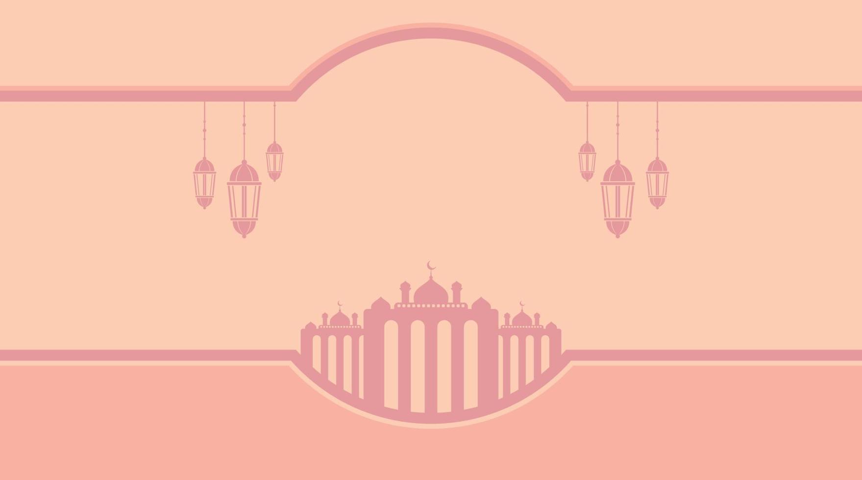 Islamic Background. Eid Mubarak Background. Ramadan Kareem Background. vector