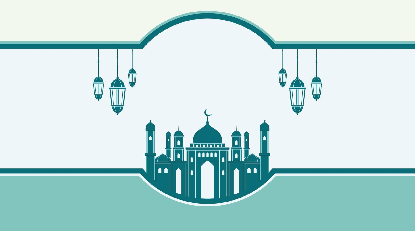 Islamic Background. Eid Mubarak Background. Ramadan Kareem Background. vector
