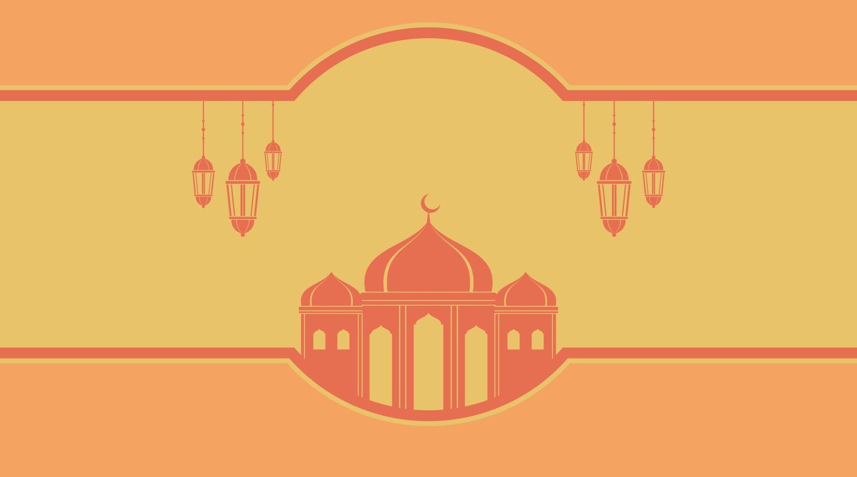 Islamic Background. Eid Mubarak Background. Ramadan Kareem Background. vector