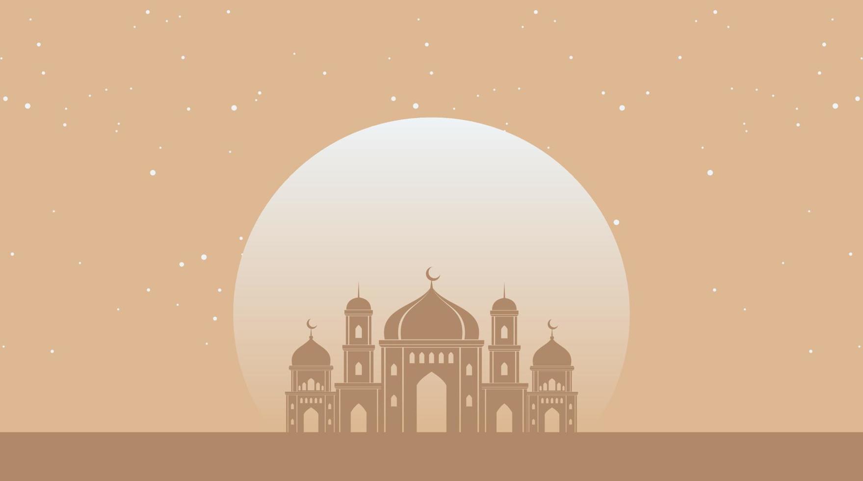 fondo islámico. fondo de eid mubarak. fondo de ramadán kareem. vector