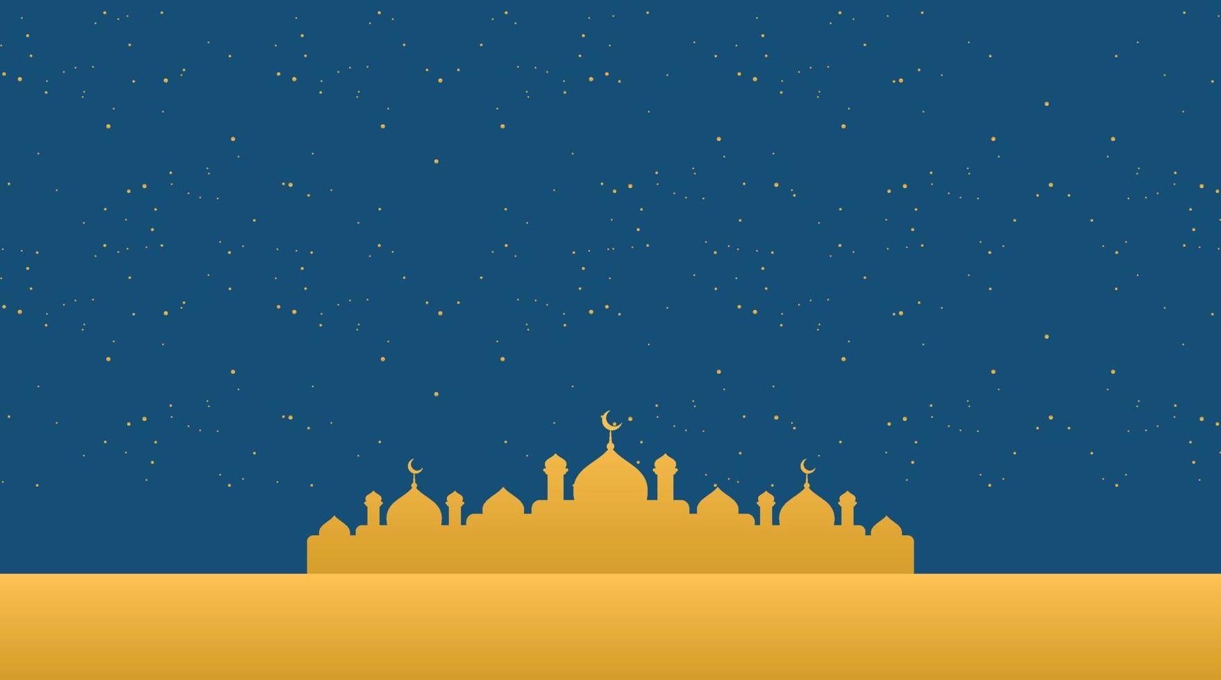 Islamic Background. Eid Mubarak Background. Ramadan Kareem Background. vector