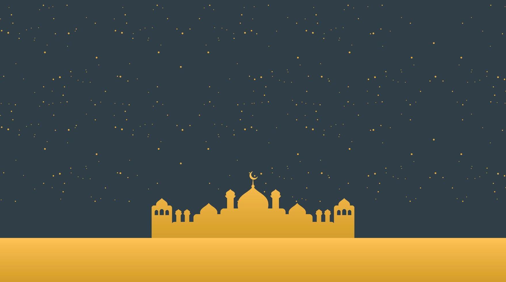 fondo islámico. fondo de eid mubarak. fondo de ramadán kareem. vector