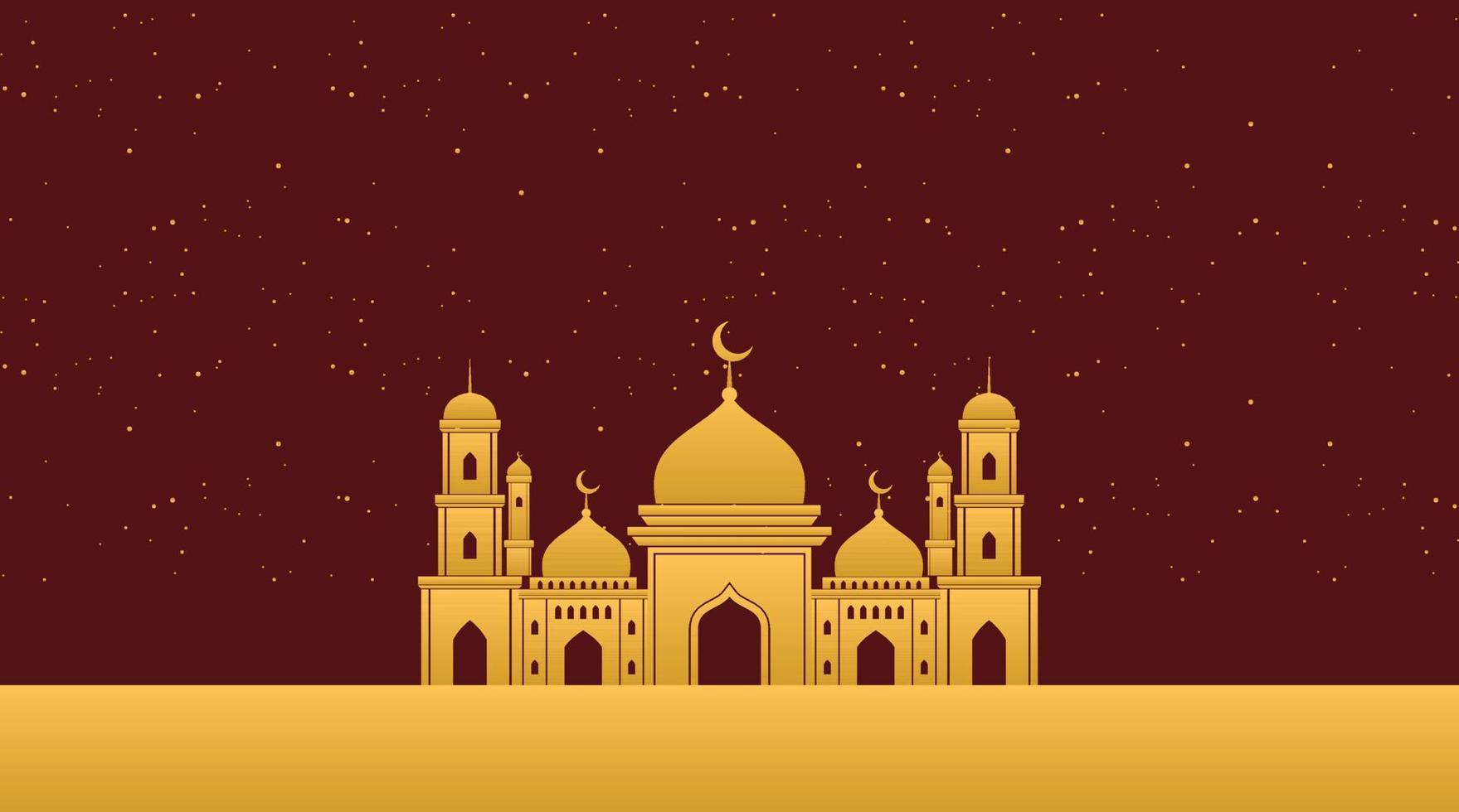 Islamic Background. Eid Mubarak Background. Ramadan Kareem Background. vector