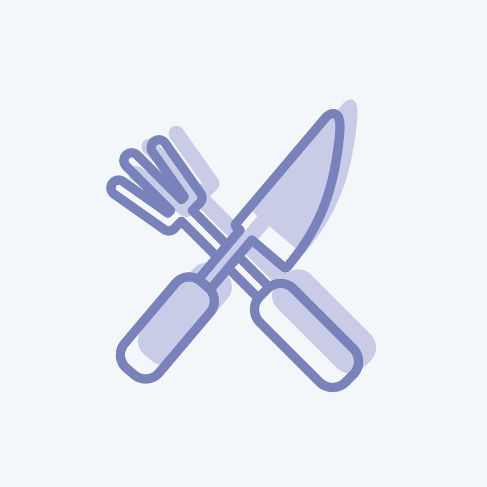Icon Sharp Tools. suitable for Garden symbol. two tone style. simple design editable. design template vector. simple symbol illustration vector