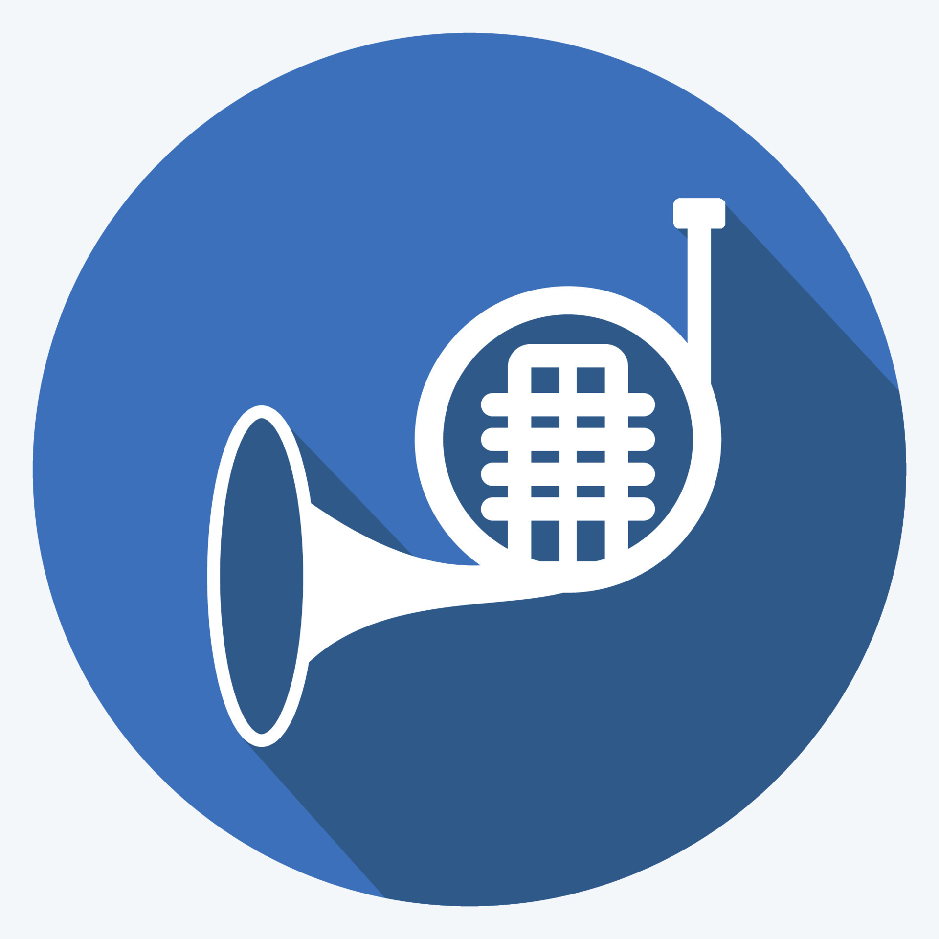 Long 2024 musical horn