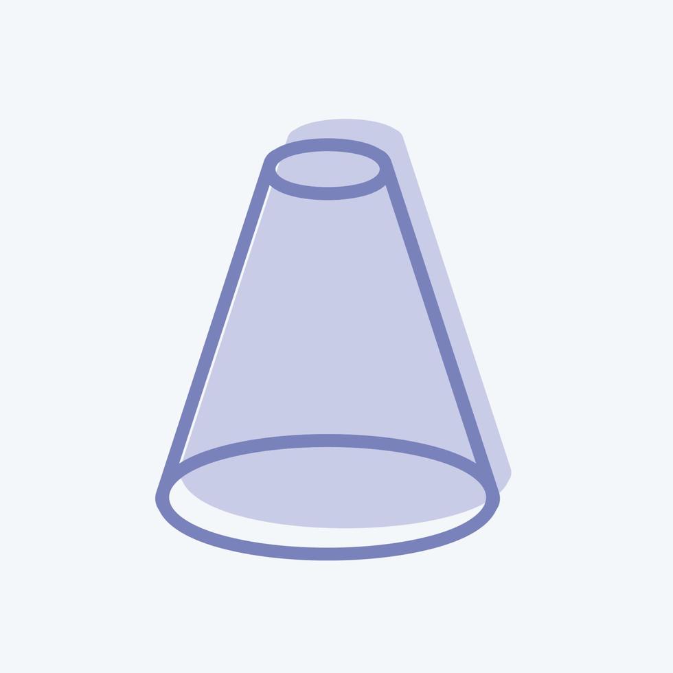 Icon Spotlight. suitable for web interface symbol. two tone style. simple design editable. design template vector. simple symbol illustration vector