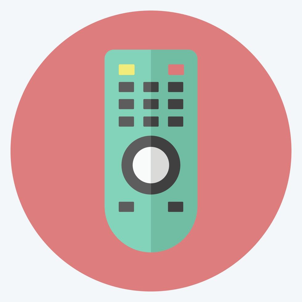 Icon Remote. suitable for Home symbol. flat style. simple design editable. design template vector. simple symbol illustration vector