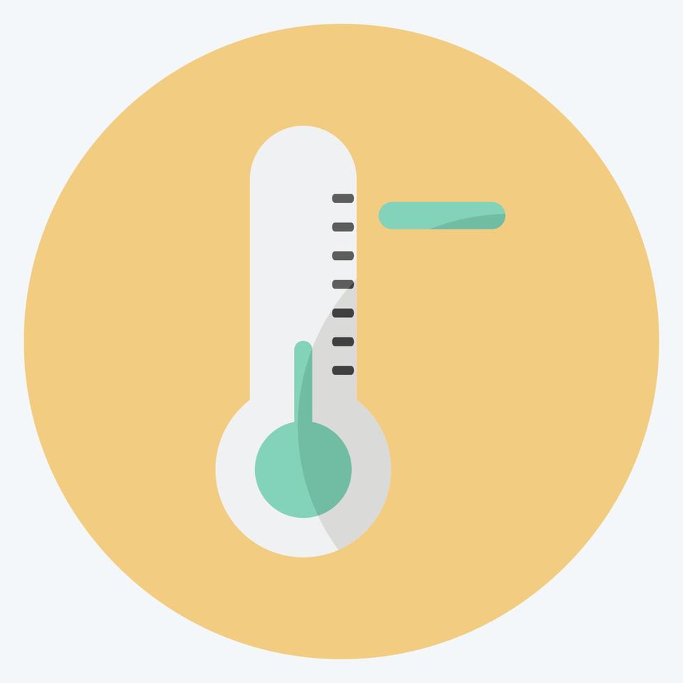 Icon Cold Wave. suitable for disasters symbol. flat style. simple design editable. design template vector. simple symbol illustration vector