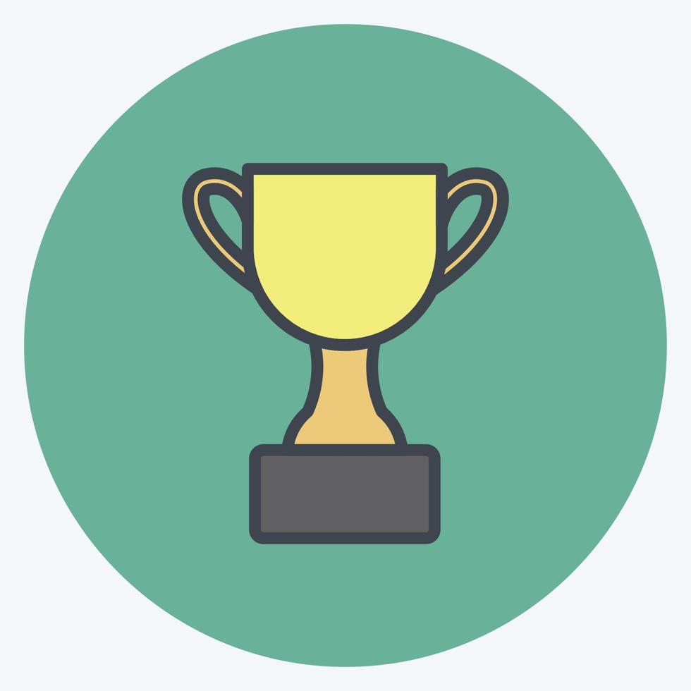 Icon Awards. suitable for digital web symbol. color mate style. simple design editable. design template vector. simple symbol illustration vector