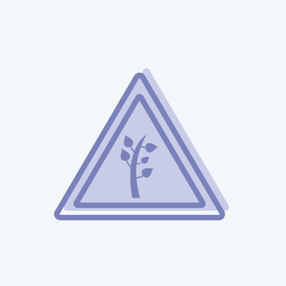 Icon Environment. suitable for Community symbol. two tone style. simple design editable. design template vector. simple symbol illustration vector