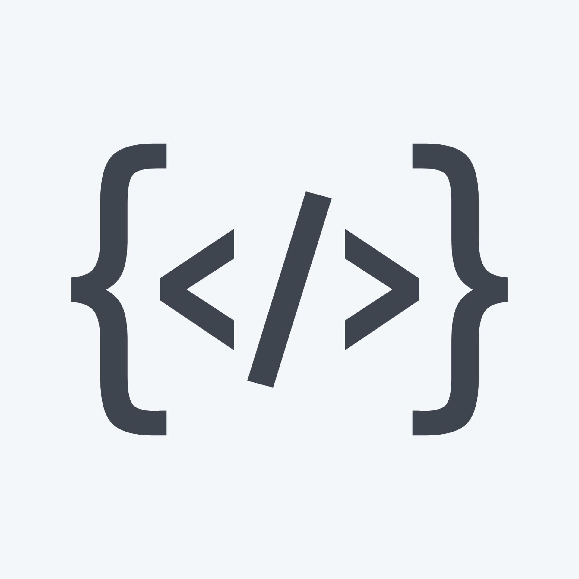 Icon Programming. suitable for Programming symbol. glyph style. simple ...