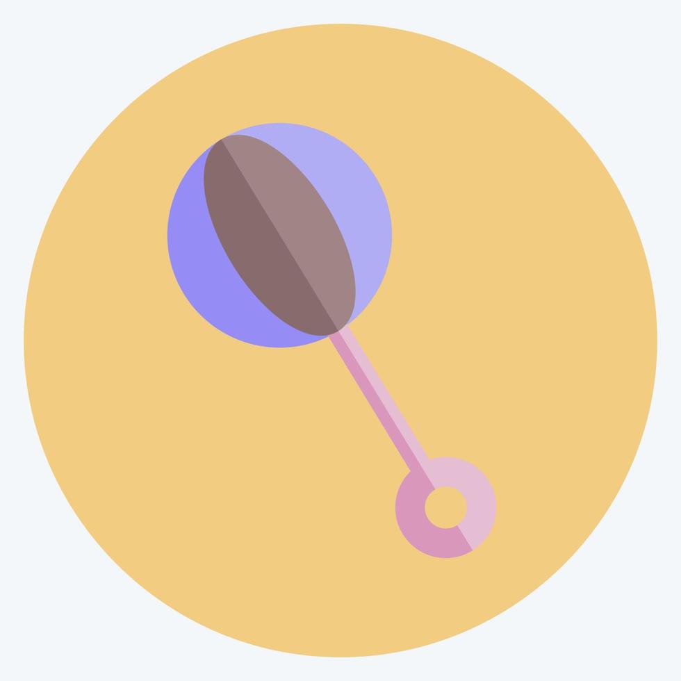 Icon Baby Toy. suitable for Baby symbol. flat style. simple design editable. design template vector. simple symbol illustration vector