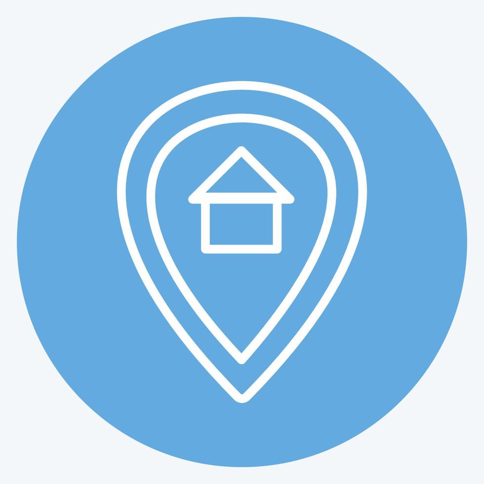 Icon Communities. suitable for Community symbol. blue eyes style. simple design editable. design template vector. simple symbol illustration vector