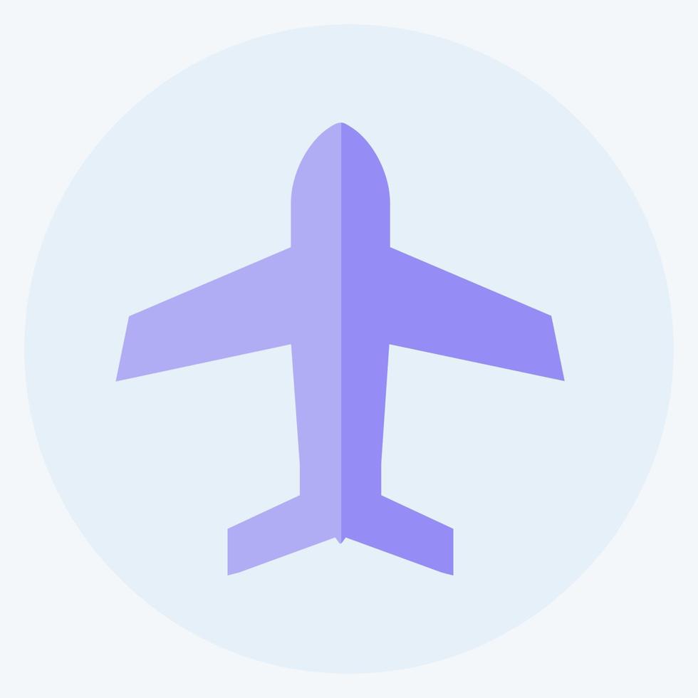 icono de modo avión. adecuado para el símbolo de aplicaciones móviles. estilo plano diseño simple editable. vector de plantilla de diseño. ilustración de símbolo simple