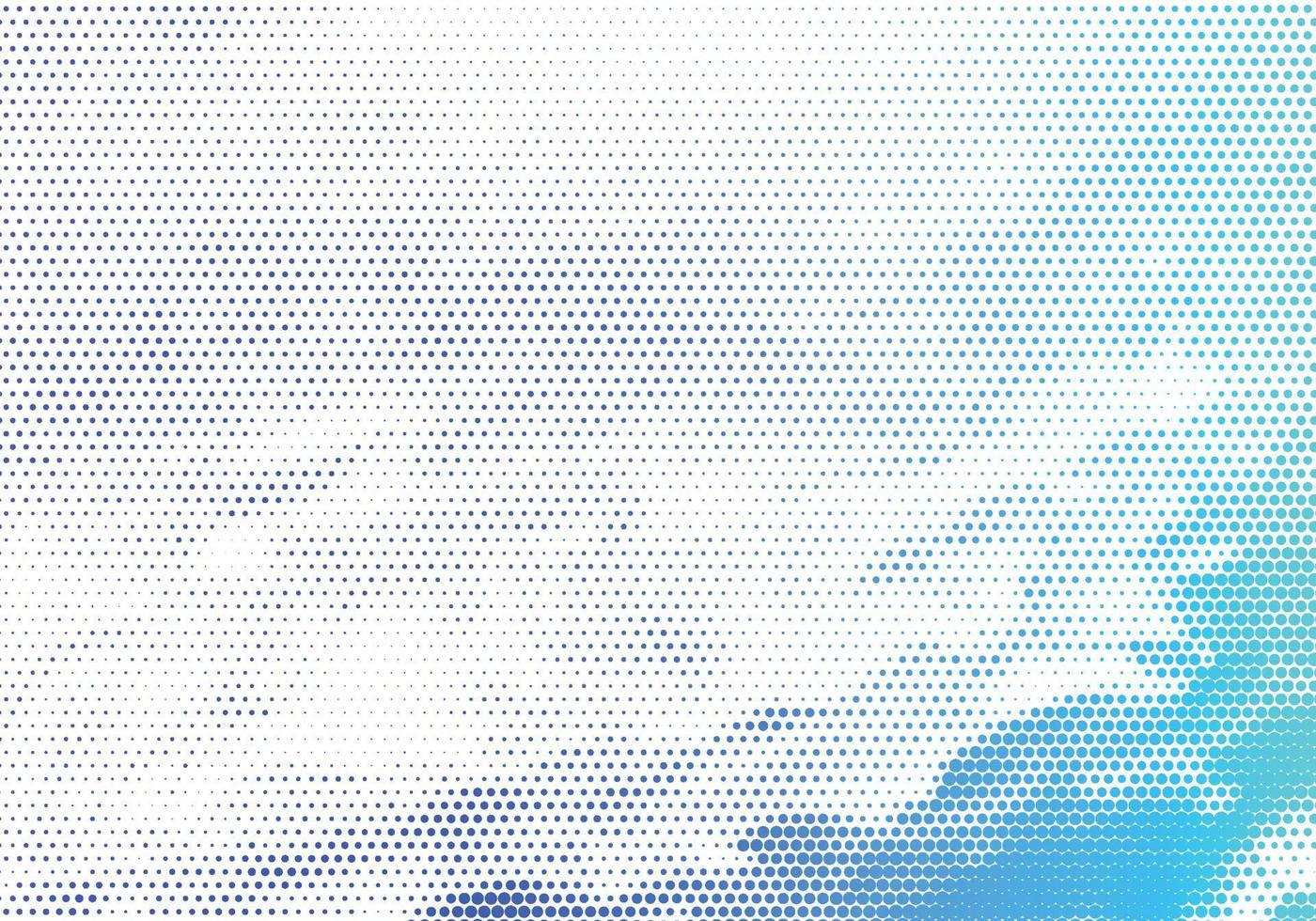 Abstract blue dotted texture background vector