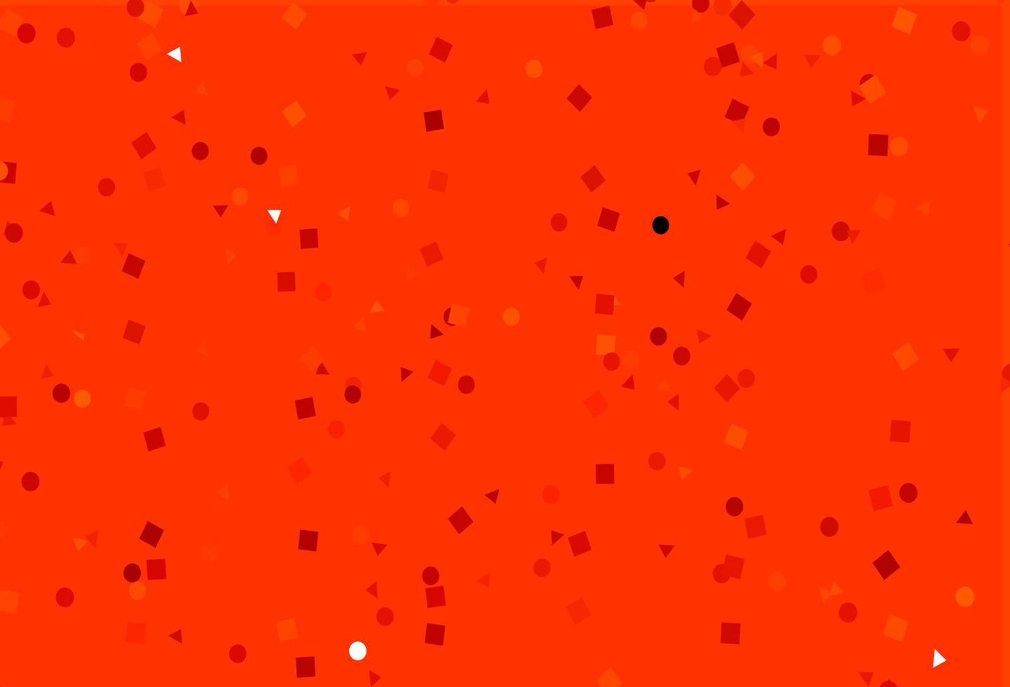 Light Orange vector layout with circles, lines, rectangles.