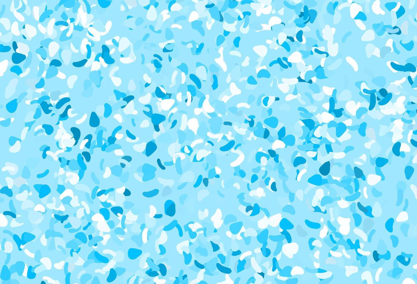 Light blue vector pattern with chaotic shapes.