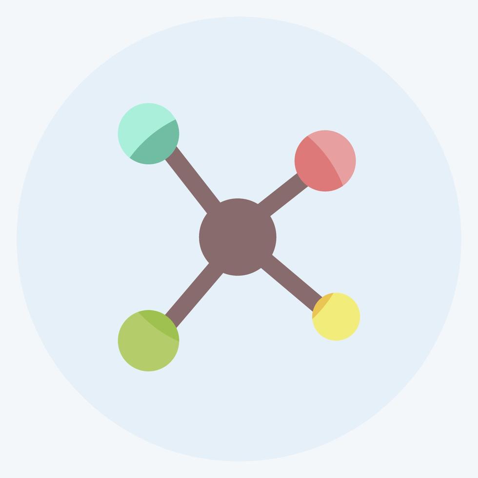 Icon Networks. suitable for IT Services symbol. flat style. simple design editable. design template vector. simple symbol illustration vector
