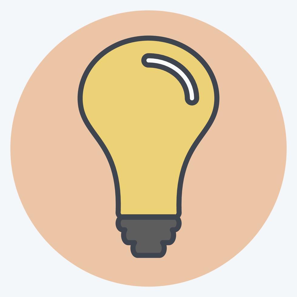 Icon Creativity. suitable for Community symbol. color mate style. simple design editable. design template vector. simple symbol illustration vector