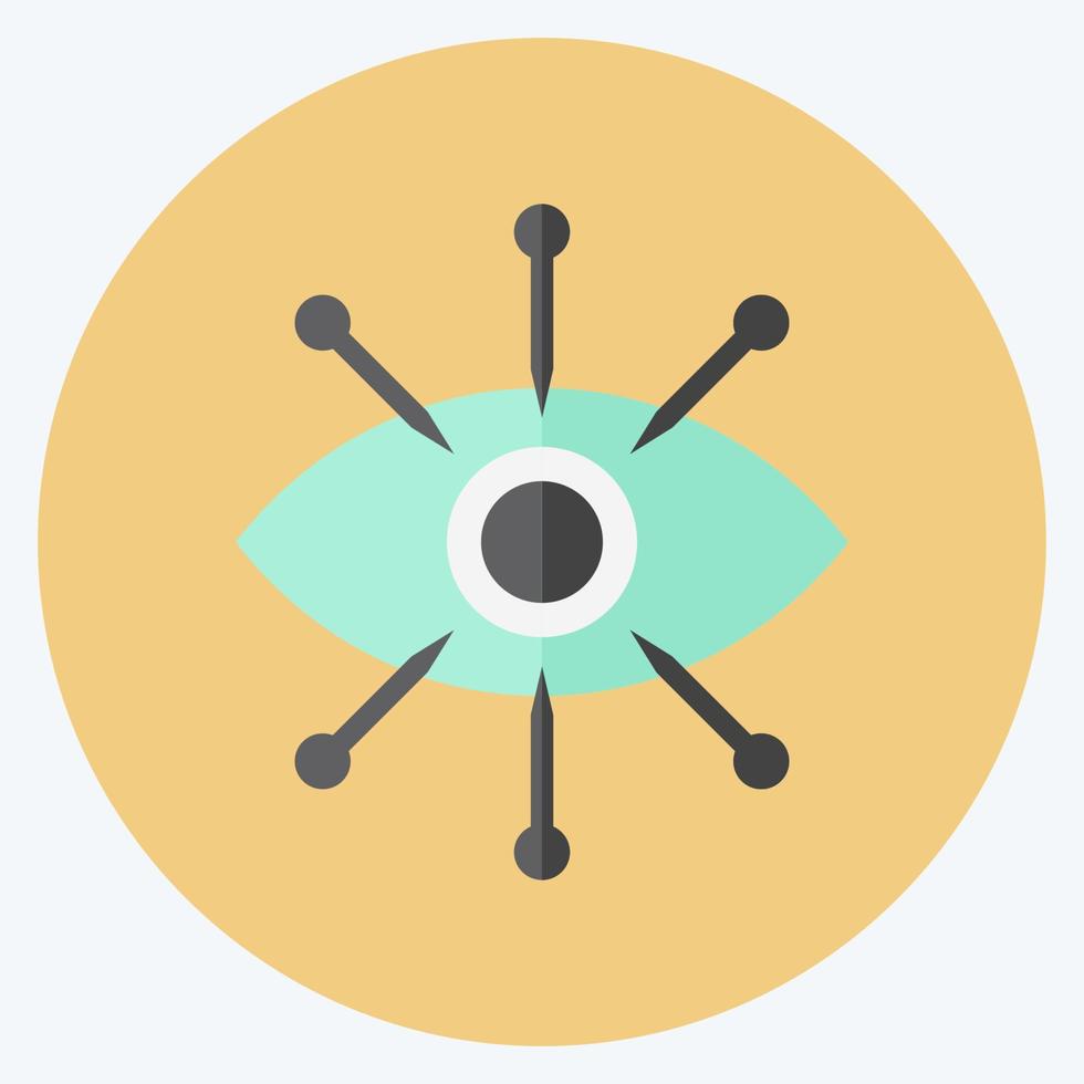 Icon Data Visualization. suitable for data analytics symbol. flat style. simple design editable. design template vector. simple symbol illustration vector