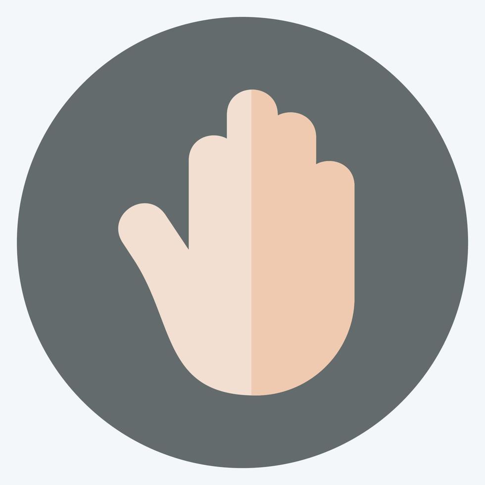 Icon Accessibility. suitable for Mobile Apps symbol. flat style. simple design editable. design template vector. simple symbol illustration vector