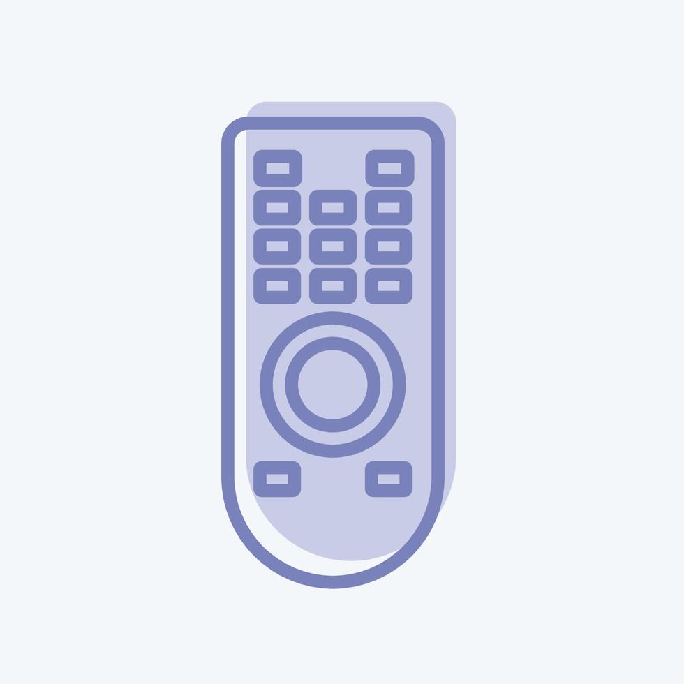 Icon Remote. suitable for Home symbol. two tone style. simple design editable. design template vector. simple symbol illustration vector