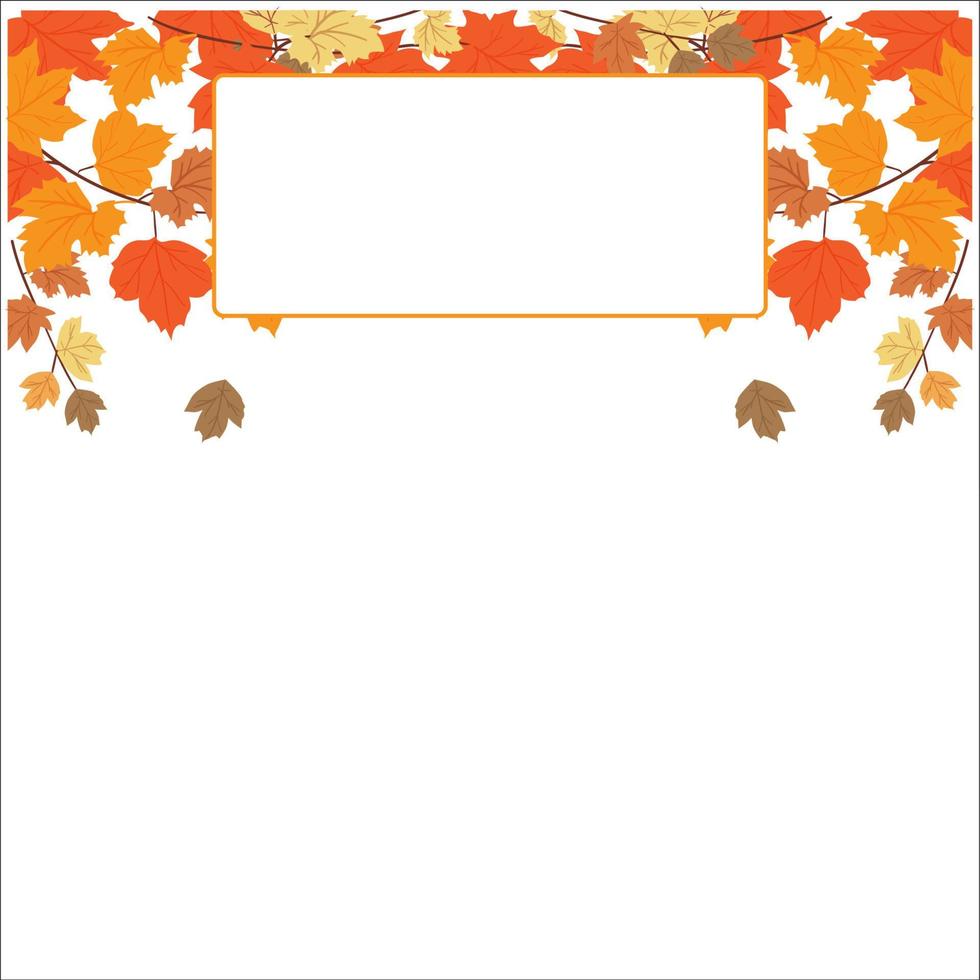 autumn day vector