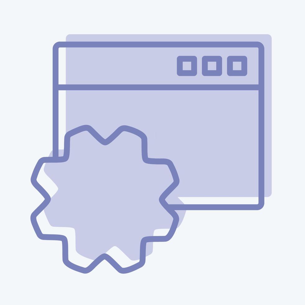 Icon Browser Configurations. suitable for Programming symbol. two tone ...