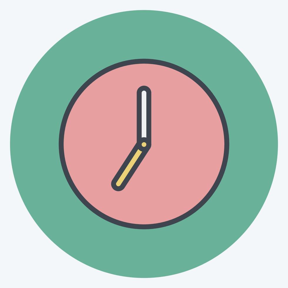 Icon Timelapse. suitable for Photo Editing symbol. color mate style. simple design editable. design template vector. simple symbol illustration vector