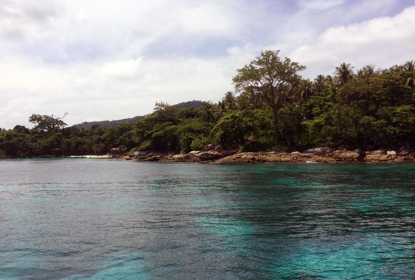 Turquoise Andaman Sea in Thailand photo