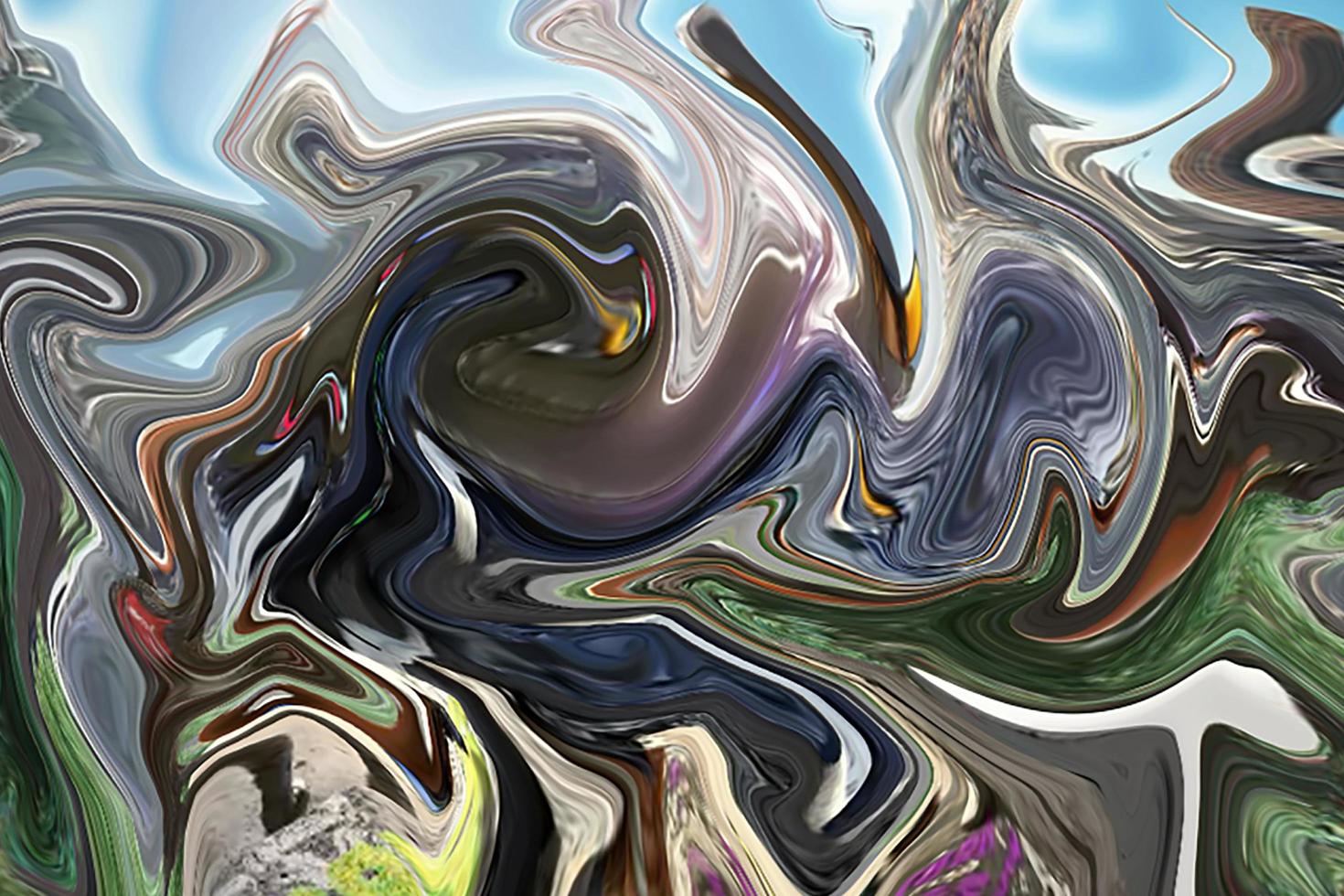 Abstract Background Vivid liquify Texture colorful wallpaper  Premium Photo