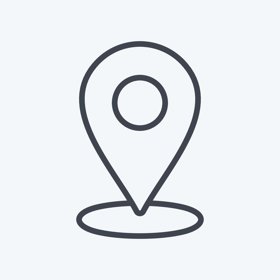 Icon Placeholder. suitable for Web Interface symbol. line style. simple design editable. design template vector. simple symbol illustration vector