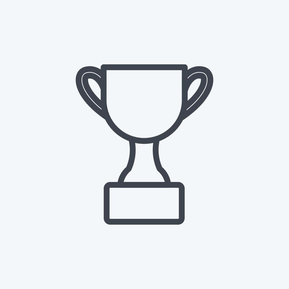 Icon Awards. suitable for digital web symbol. line style. simple design