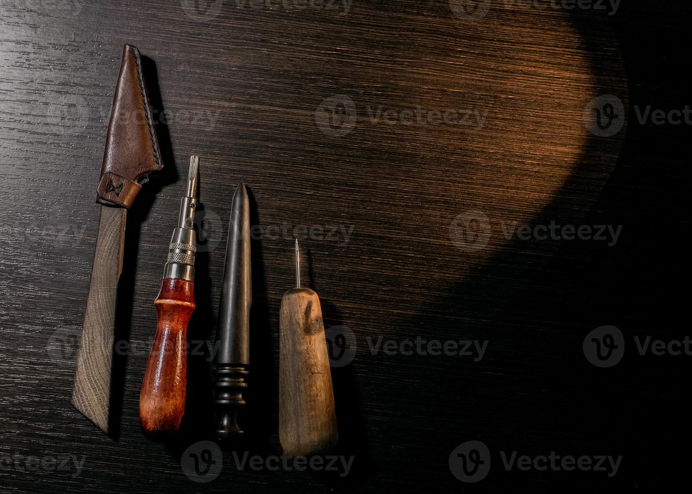 leather working tools photo