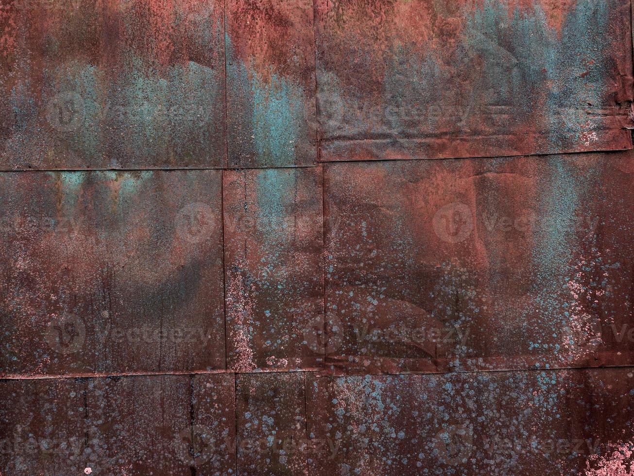 rusty metal sheets photo