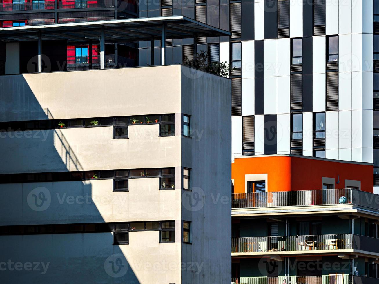 New modern high-rise residential apartments in Strasbourg photo