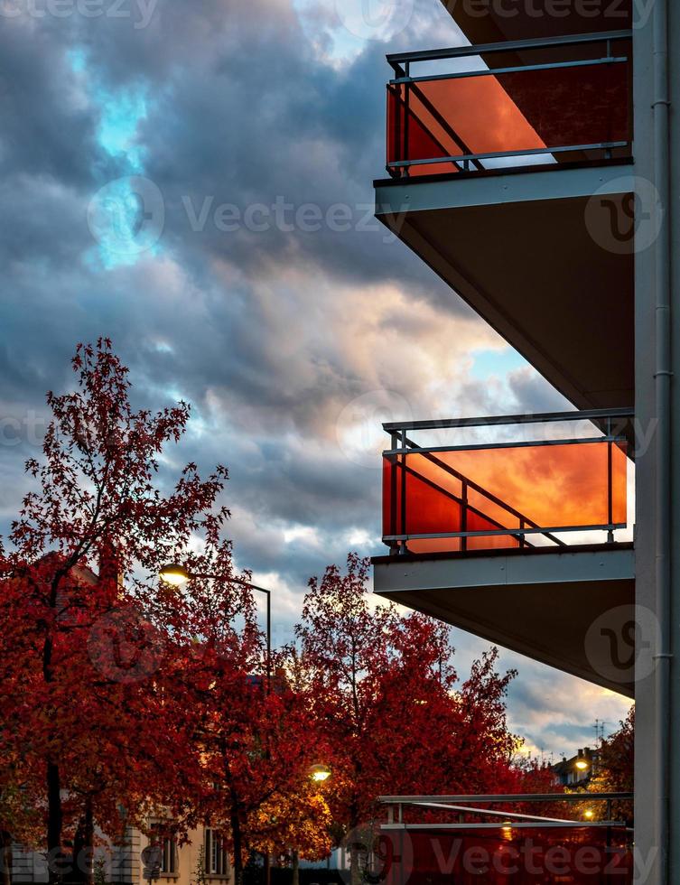 New modern high-rise residential apartments in Strasbourg photo