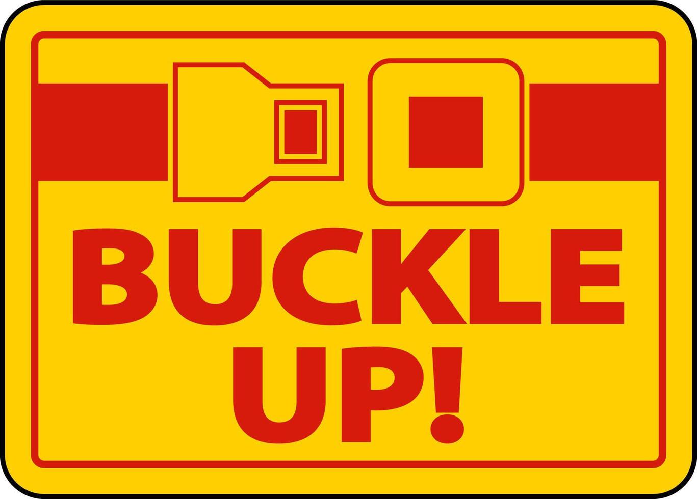 Buckle Up Vector Art & Graphics