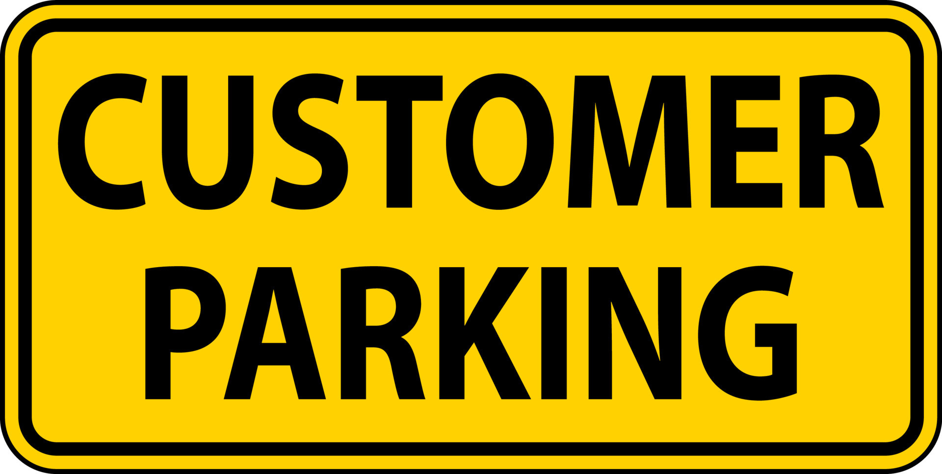 customer-parking-sign-on-white-background-7487064-vector-art-at-vecteezy
