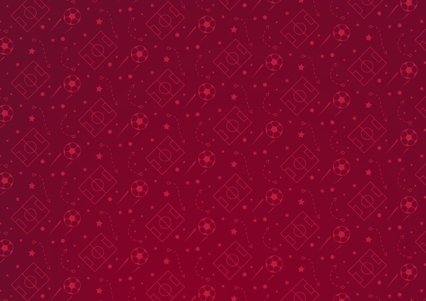 Qatar cup. Football background, stylish background for banner, card, website. Vector illustration.
