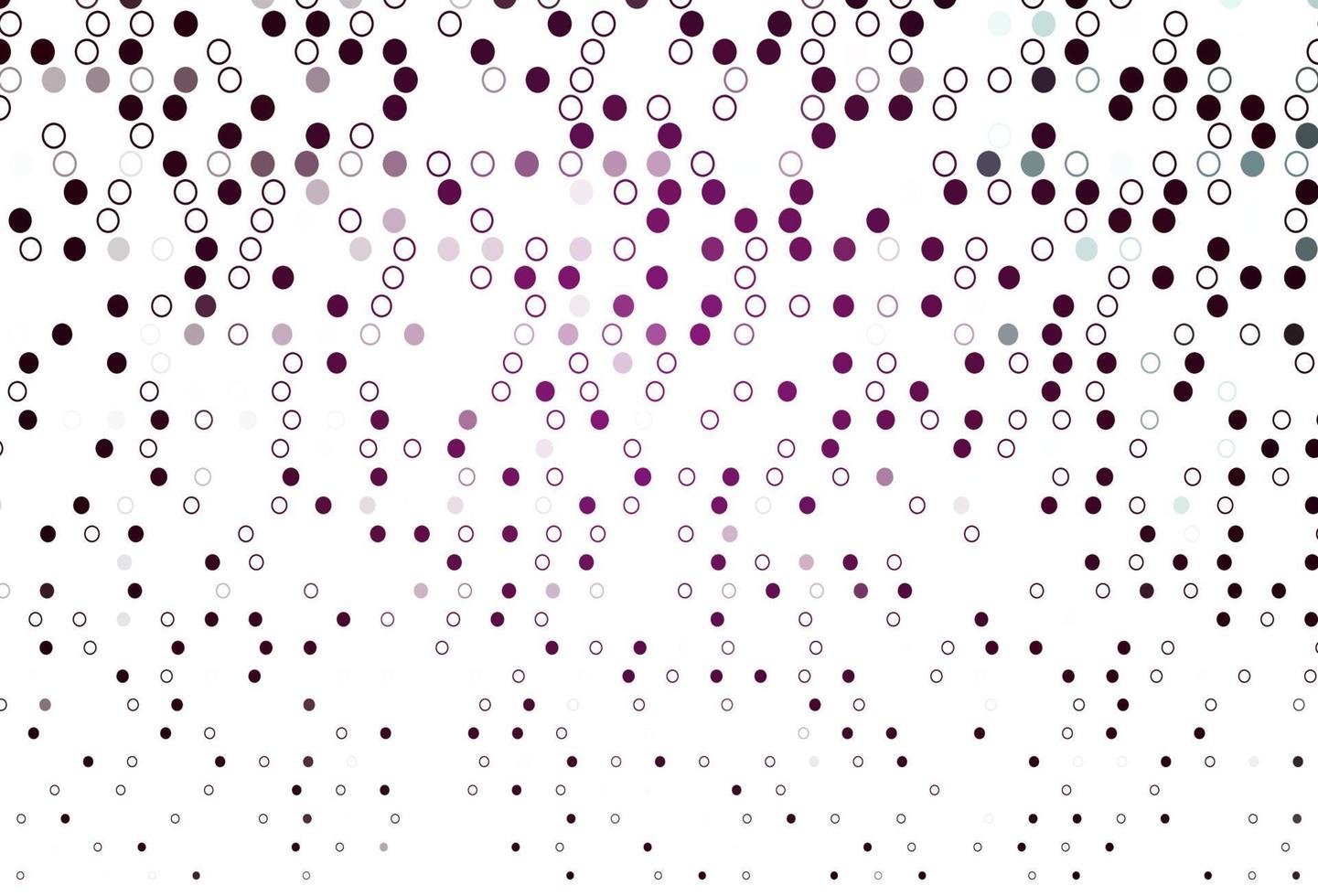 Light Pink vector texture with disks.
