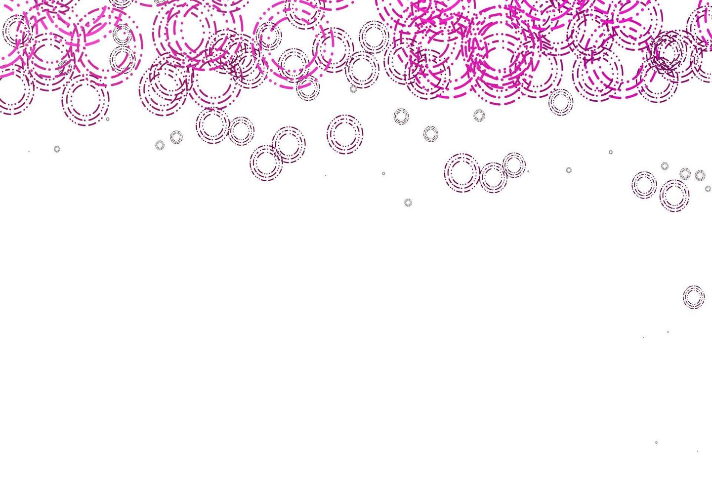 Light Pink vector layout with circle shapes.