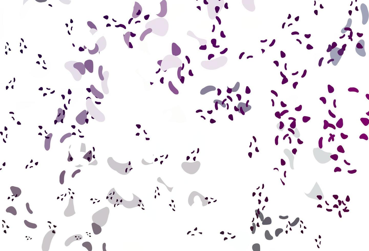 Light Purple vector backdrop with abstract shapes.